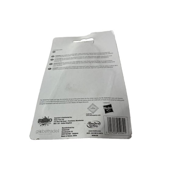 Monopoly Real Mini Game Keychain Travel Hasbro Game Monopoly Family Fun Game New - Picture 4 of 4